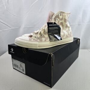 Converse Chuck Taylor All Star Hi Camo Egret Pink Kid’s Size 6 New